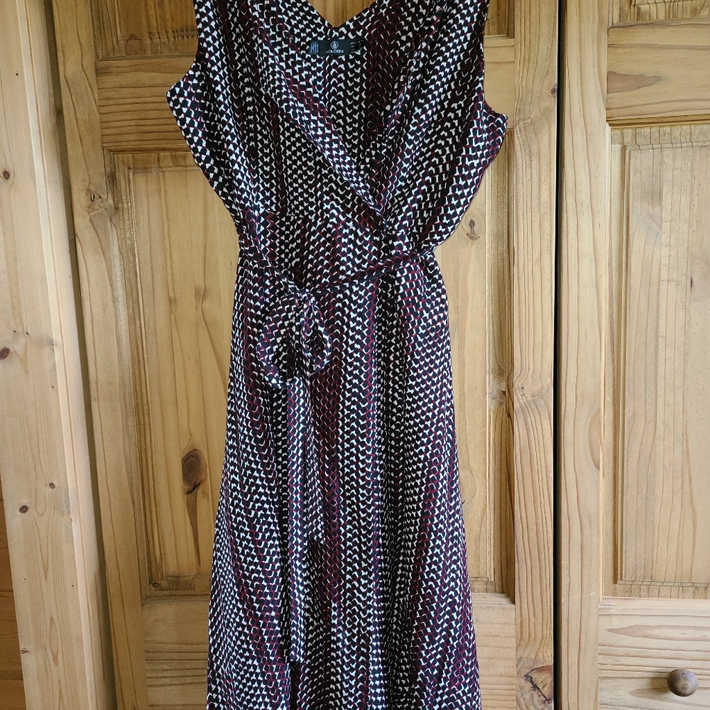 Volcom Medium Midi Wrap Dress